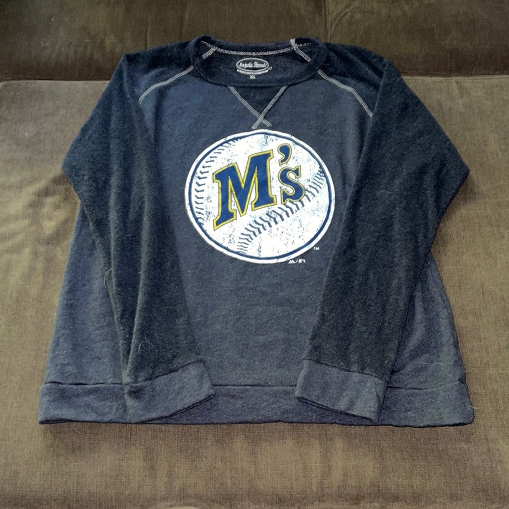 Seattle Mariners terry crewneck sweatshirt
